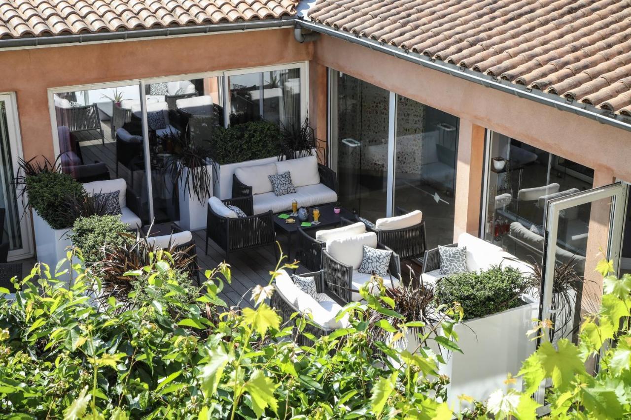Le Carre D'Alethius Logis Hotel Restaurant Charmes-sur-Rhone Zewnętrze zdjęcie